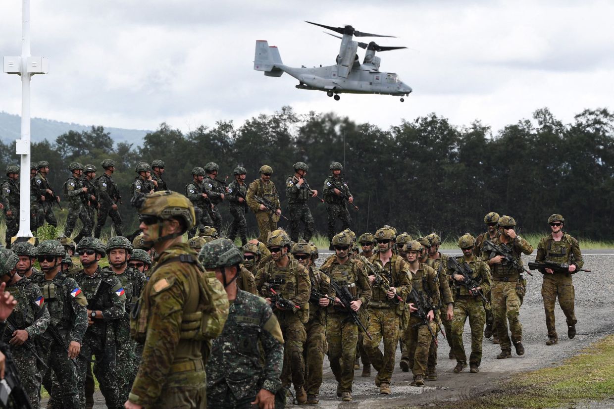 Philippines to hold joint naval drills with US, Japan, Australia | The Star