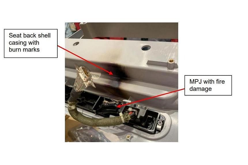 Damaged wires, liquid likely contributed to smoke and fire on SIA flight: Report - Vimarsana News