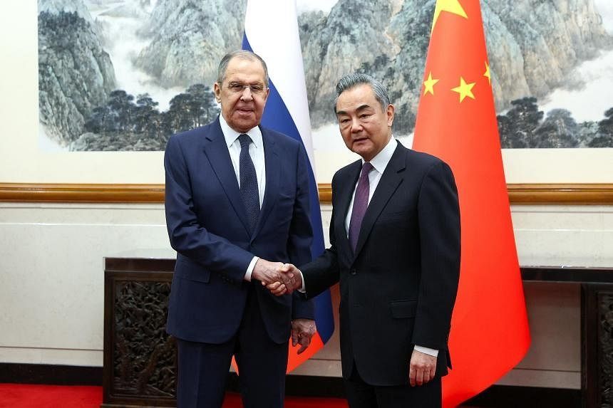 China to 'strengthen strategic ties' with Russia as Lavrov visits | The ...