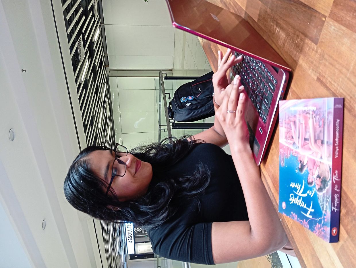 Frappes for Three is based on Vidhya’s university experience.