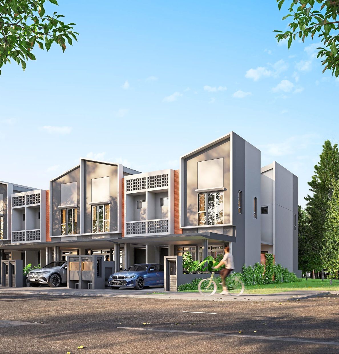 An artist’s impression of Ilham Residence 3 in the City of Elmina.