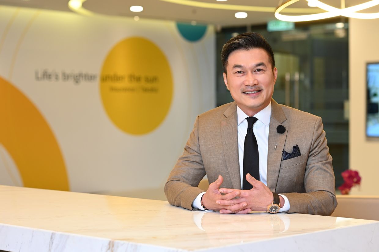 Sun Life Malaysia CEO and president/country head Raymond Lew