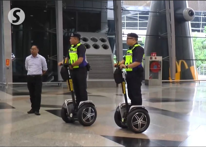 Four escooters handed over to cops patrolling KLIA - Vimarsana News