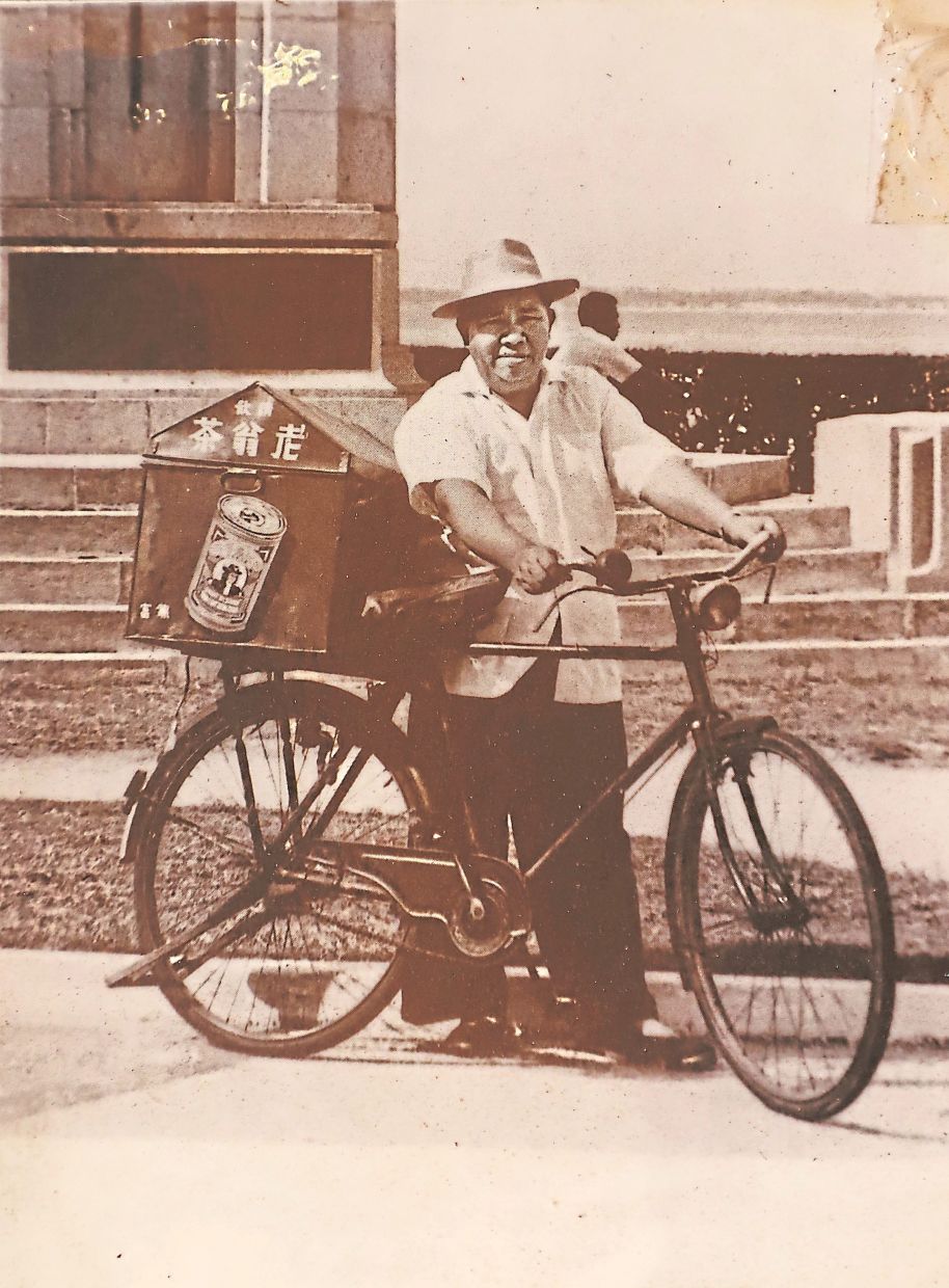 All in the bloodline: See Liat used to deliver tea by bicycle around Penang in the 1930s. — LIM BENG TATT/The Star