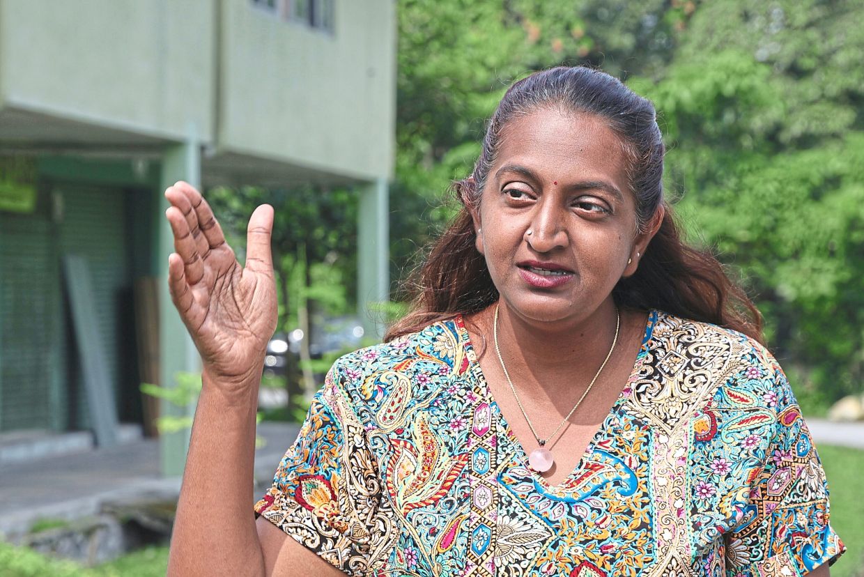 Sangeetha says illegal rubbish dumping is not good for Kajang that hopes to gain city status.