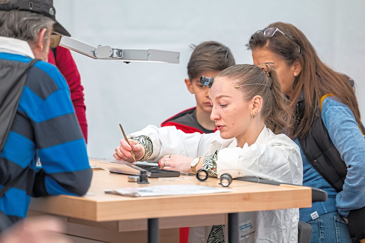 Watches and Wonders 2024's watchmaking workshops. — Photo: WATCHES AND WONDERS