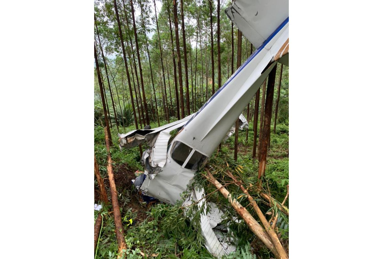 Light aircraft crashes near Tanjung Malim, two injured - Vimarsana News