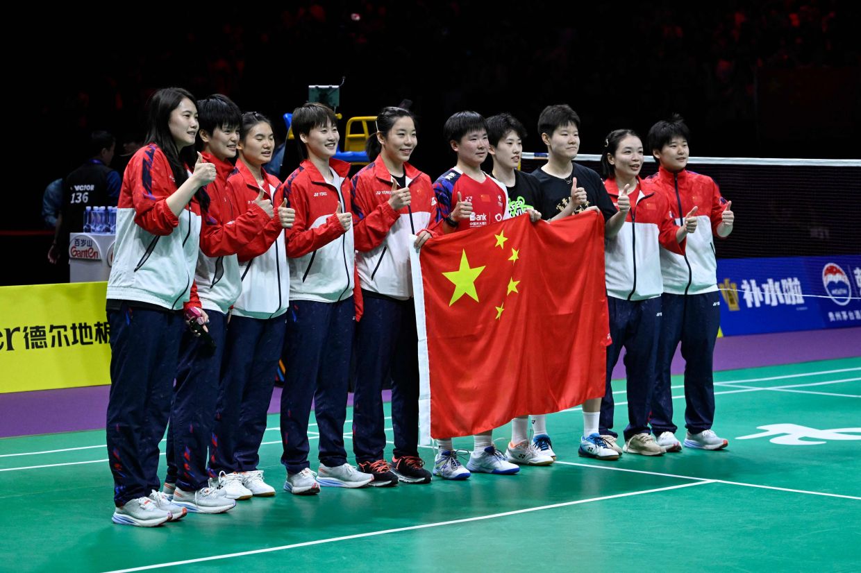 Stylish China sweeps aside Indonesia to claim its 16th Uber Cup title - Vimarsana News