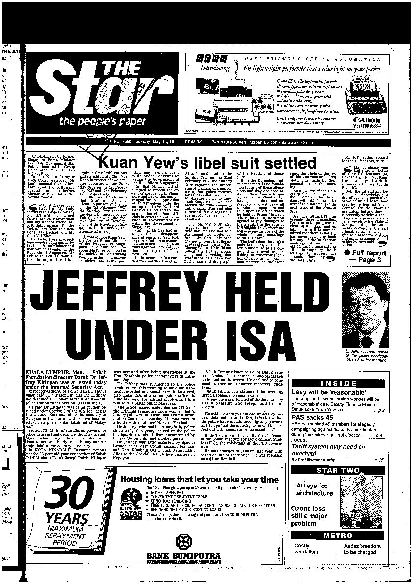 The tears and heartache are evident behind the front-page headline, says the writer.