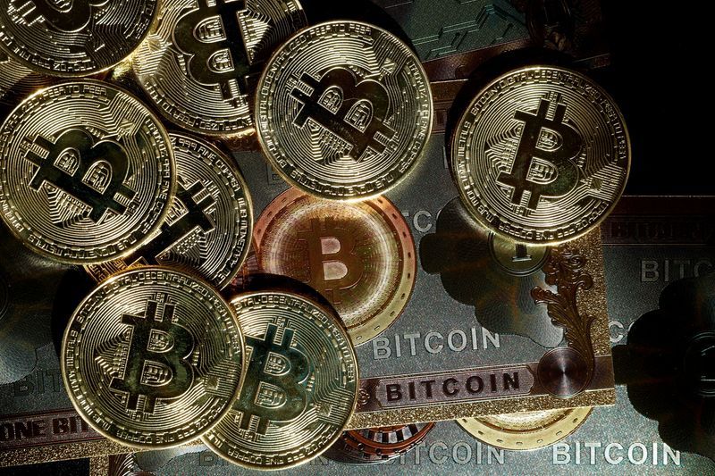 FILE PHOTO Representations of cryptocurrency Bitcoin are seen in this illustration picture taken in Paris France March 9 2024. REUTERSBenoit TessierIllustrationFile Photo