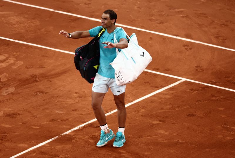 Tennis-Nadal goes down fighting against Zverev in earliest French Open exit