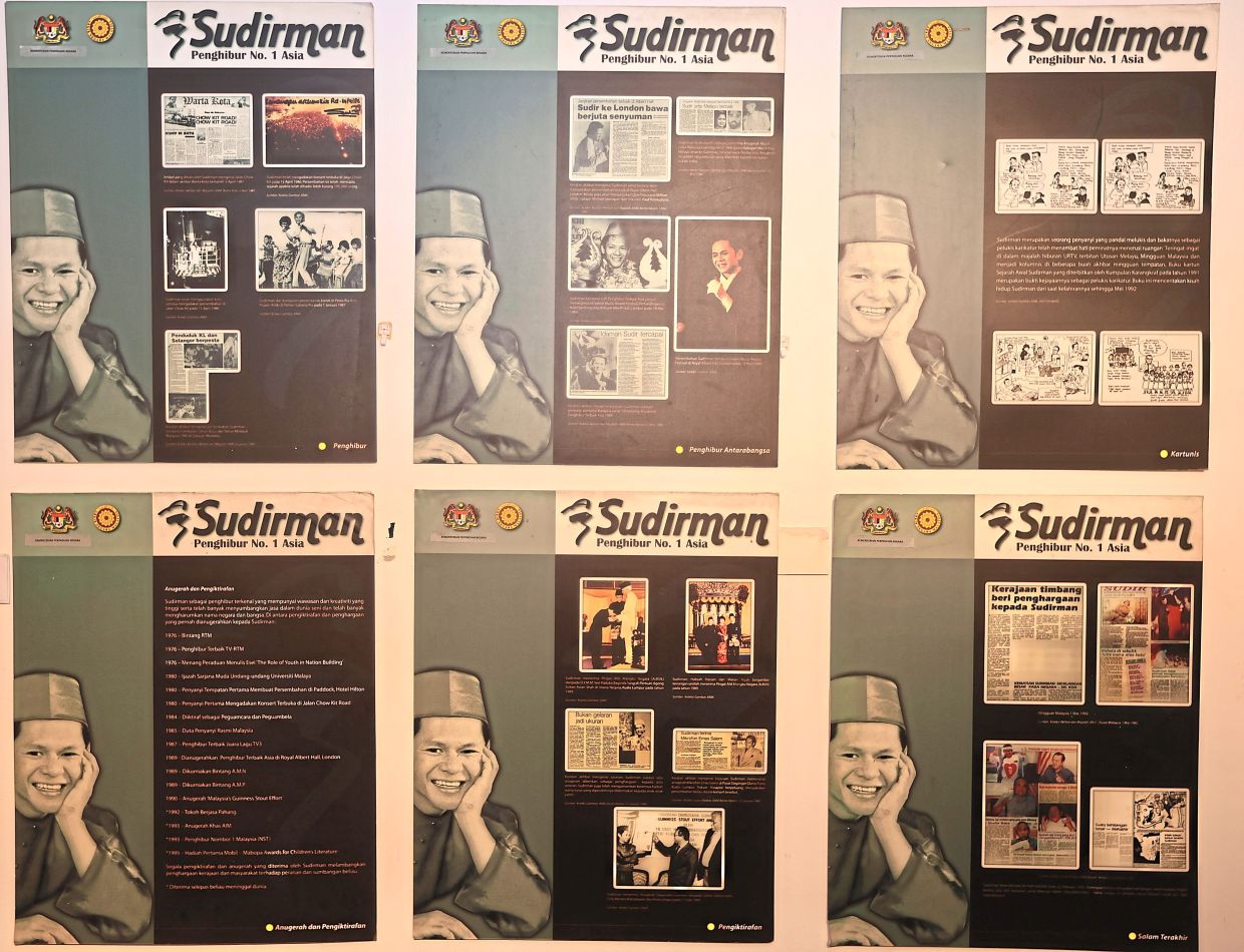 While he was best known as a singer and lawyer, Sudirman was also a cartoonist.