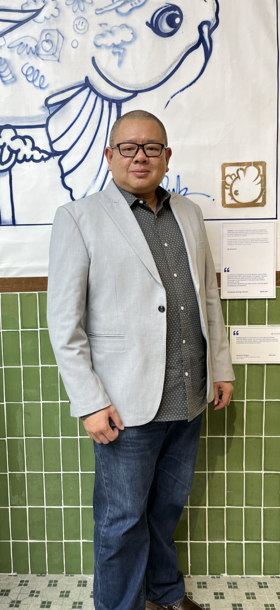 Treo Capital chief executive officer Jeremy Ong, who owns the Jac & Ivy nail spa, says the miniaturisation of products and services for younger customers allows parents to engage in a conversation about the topic. Photo: Jac & Ivy