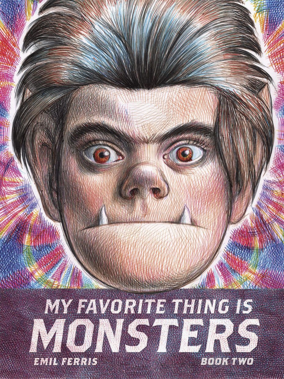 This cover image released by Fantagraphics Books shows 'My Favorite Thing is Monsters, Book 2' by Emil Ferris. Photo: Fantagraphics Books