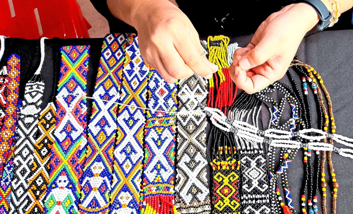 Visitors to the festival bazaar there were spoiled for choice with a dazzling array of colourful, homemade accessories, ranging from traditional designs to modern twists.