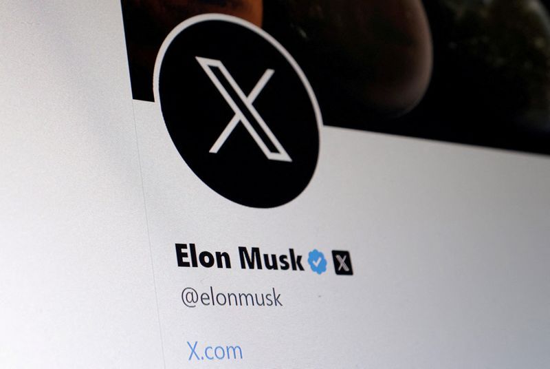 FILE PHOTO Elon Musk Twitter account is seen in this illustration taken July 24 2023. REUTERSDado RuvicIllustrationFile Photo
