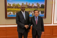 US Defence Secretary Austin arrives in Cambodia for historic visit