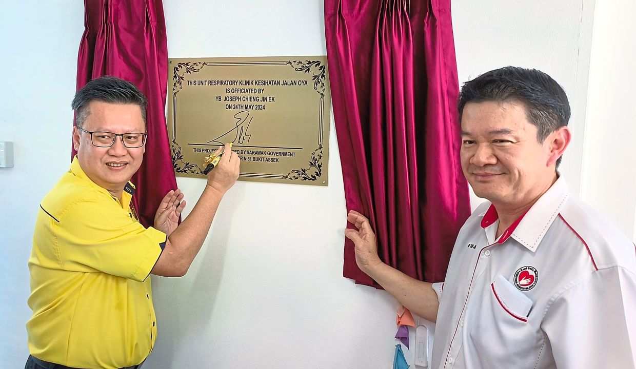 RM150,000 respiratory unit opens in Sibu clinic