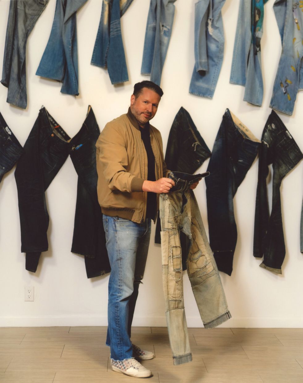 Benjamin Talley Smith has worked with brands like Tommy Hilfiger, Alexander Wang, Rag & Bone, Juicy Couture, Helmut Lang, Marc By Marc Jacobs, Vince, Everlane, Aritzia, Jordache and Walmart, advising on denim. Photo: The New York Times
