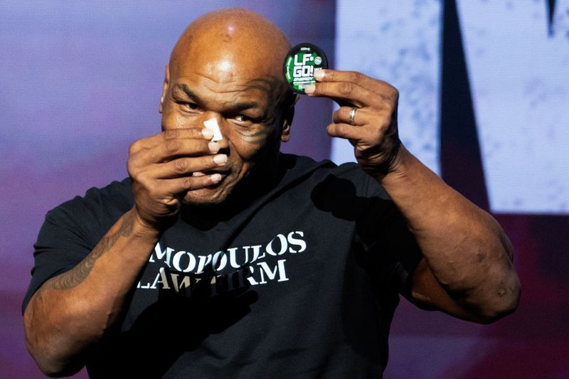 Boxing-Mike Tyson to fight Jake Paul on Nov 15