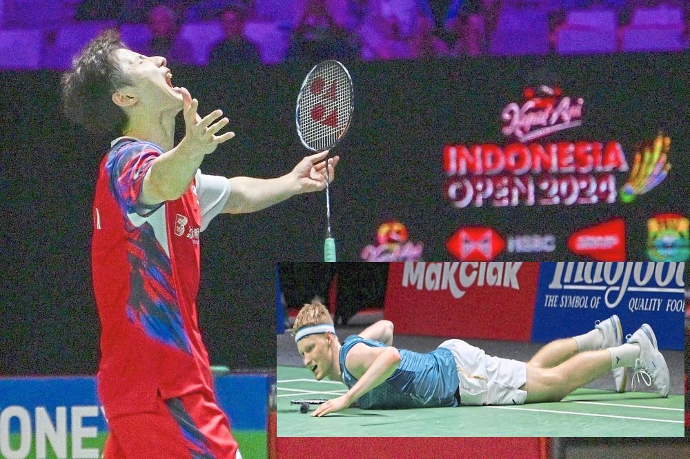 Yuqi’s taming of Antonsen makes him a fierce frontrunner for Paris gold