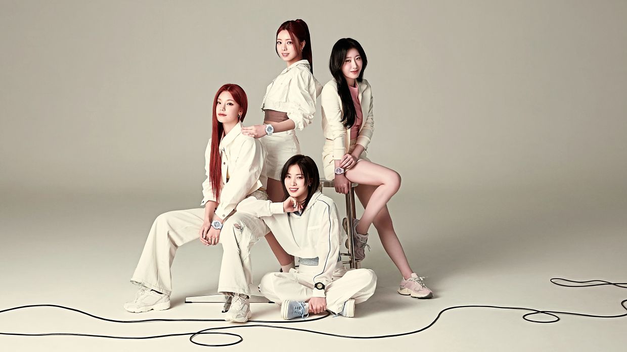 K-pop group Itzy collaborates with G-Shock on pop-coloured series