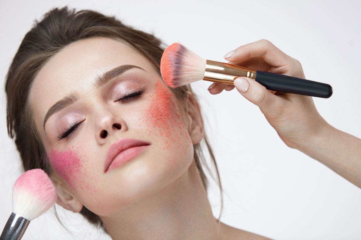 Try the 'double blush' beauty trick to give your skin an instant healthy glow