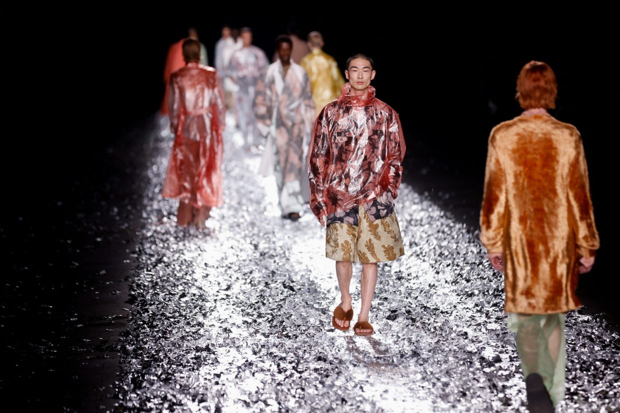 Pursuit of happiness: Menswear embrace exuberant designs for new fashion season