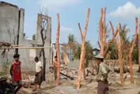 Clashes break out near Myanmar military regional command