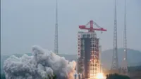 China successfully launches new satellite group