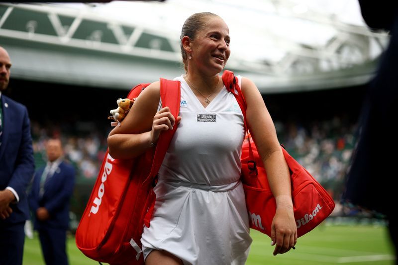 Tennis-Ostapenko races to win over giant-killer Putintseva