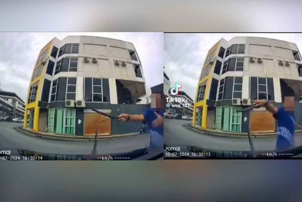 QuickCheck: Was a man caught on camera vandalising a car in Seremban ...