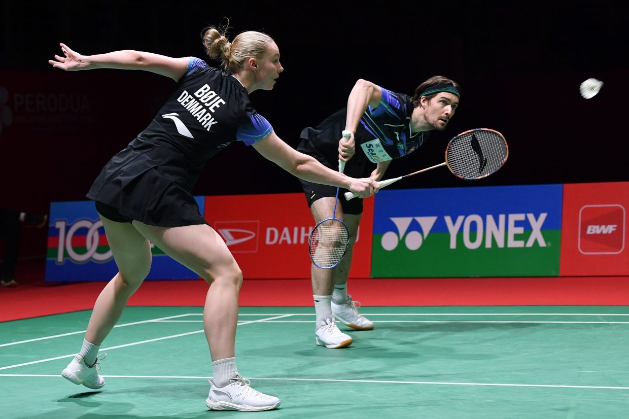 Mixed doubles pair Christian-Boje pulls out from Paris Olympic