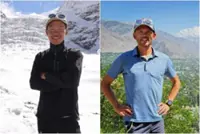 Two Japanese climbers fall from Pakistan's K2;  high altitude and steep slope force rescue helicopter to abort mission