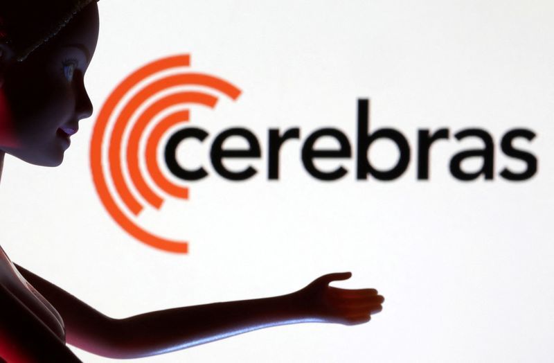 Cerebras Systems logo is seen in this illustration taken March 31 2023. REUTERSDado RuvicIllustration