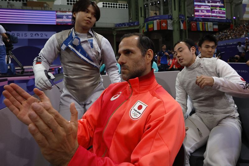 Philippe Riboud Other Sports: Olympics-Fencing-Coached by French maestros, Japan knock ...