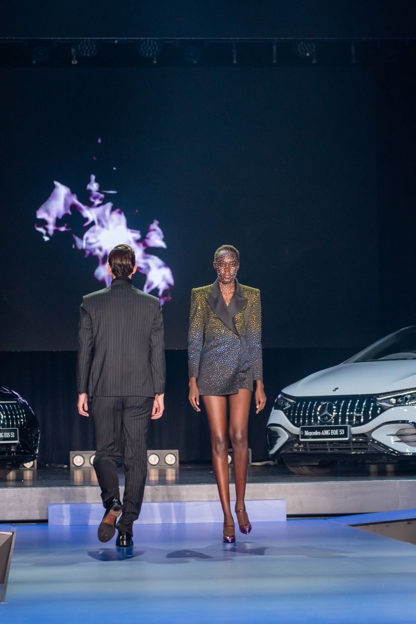 Justin Yap's design aesthetic has always been sharply tailored clothing that celebrates the skims of the human figure. Photo: Justin Yap