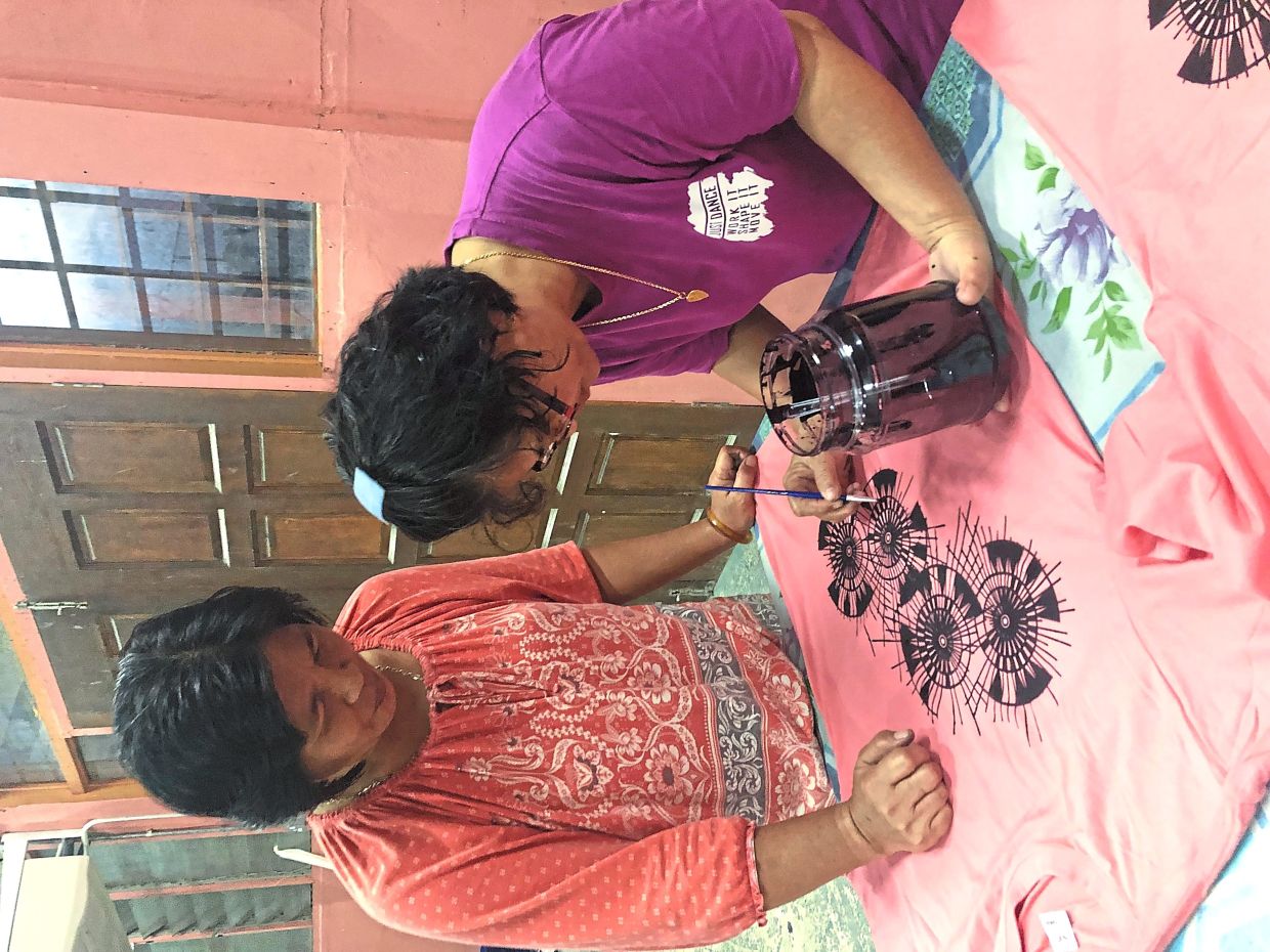 Batik linut is a fresh addition to Sarawak's traditional crafts.
