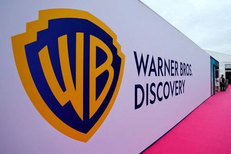 FILE PHOTO The Warner Bros logo is seen during the Cannes Lions International Festival of Creativity in Cannes France June 22 2022. REUTERSEric GaillardFile Photo