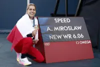 Olympics-Climbing-Miroslaw mural needs updating after record-breaking Olympic win