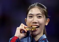 A golden birthday for Thai taekwondo legend Panipak in Paris