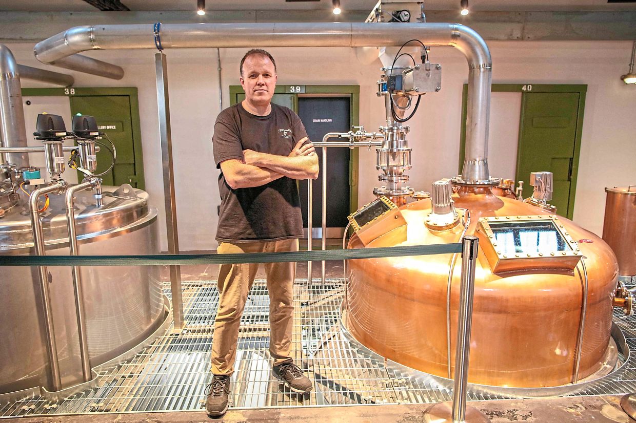 Millar poses for a photograph. — AFP