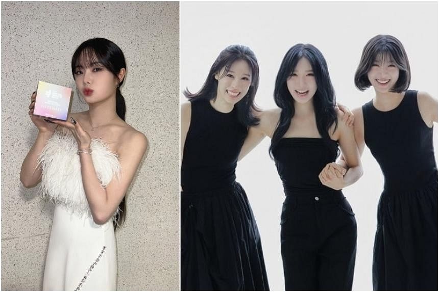 Original and new members of troubled K-pop girl group Fifty Fifty set ...