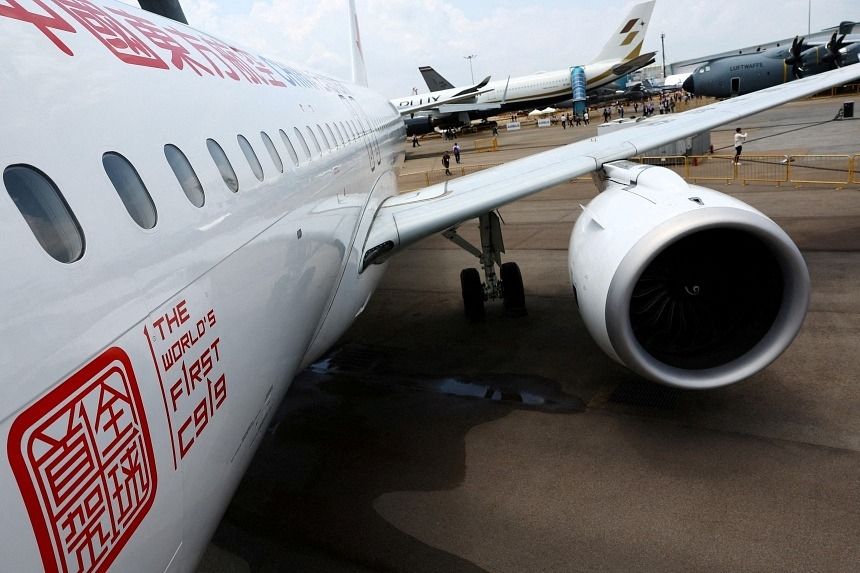 Air China’s first C919 plane makes its debut flight