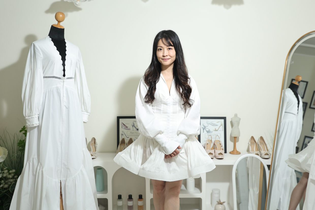While her bridal business started in 2004, Coterie by Celest Thoi began during the height of the Covid-19 pandemic. — AZMAN GHANI/The Star