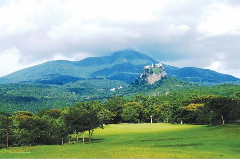 Mount Popa Map Myanmar's Mount Popa seeks Unesco global geopark recognition | The Star