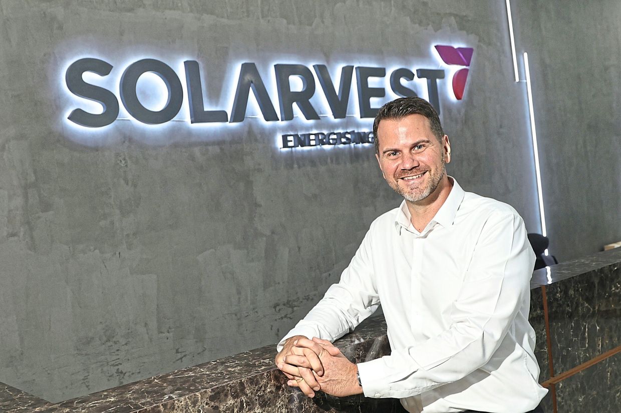 Solarvest chief investment officer Daniel Ruppert 