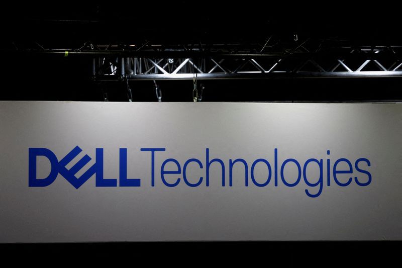 FILE PHOTO The logo of Dell Technologies at the Milipol Paris in Villepinte near Paris France November 15 2023. REUTERSSarah MeyssonnierFile Photo