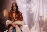 And... he's back! Alessandro Michele puts on maximalist debut for Valentino