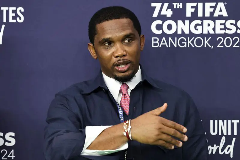 Football: Soccer-Cameroon FA chief Eto'o faces six months ban by FIFA for  misconduct | The Star